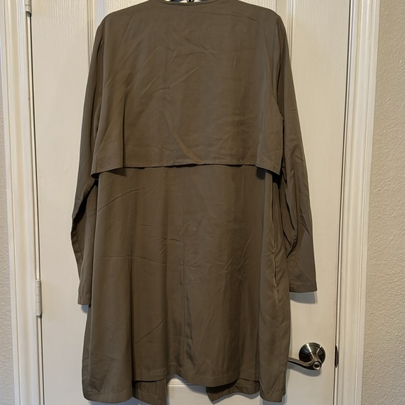 ARMY GREEN DUSTER - Picture 7 of 7